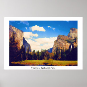 Yosemite National Park Poster
