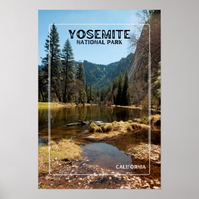 Yosemite National Park Poster (Front)