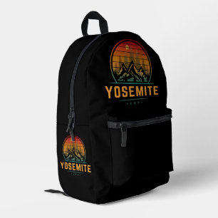Yosemite National Park Printed Backpack
