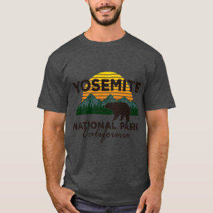 Yosemite National Park Sierra Nevada Black Bear Su T-Shirt
