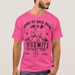 Yosemite National Park Since 1890 Bear Vintage Gif T-Shirt
