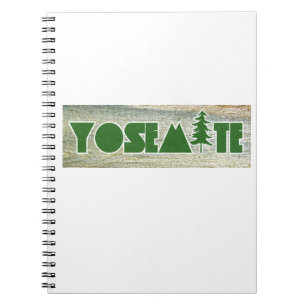 Yosemite National Park Spiral Notebook