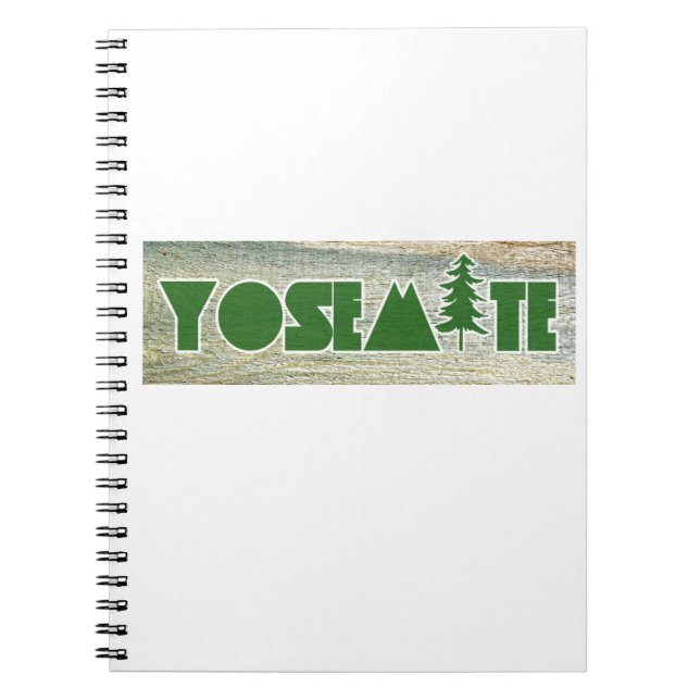 Yosemite National Park Spiral Notebook (Front)