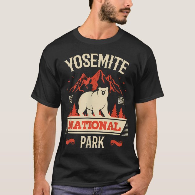 Yosemite National Park T-Shirt (Front)