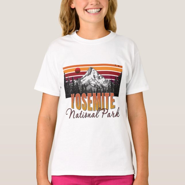 Yosemite National Park  T-Shirt (Front)