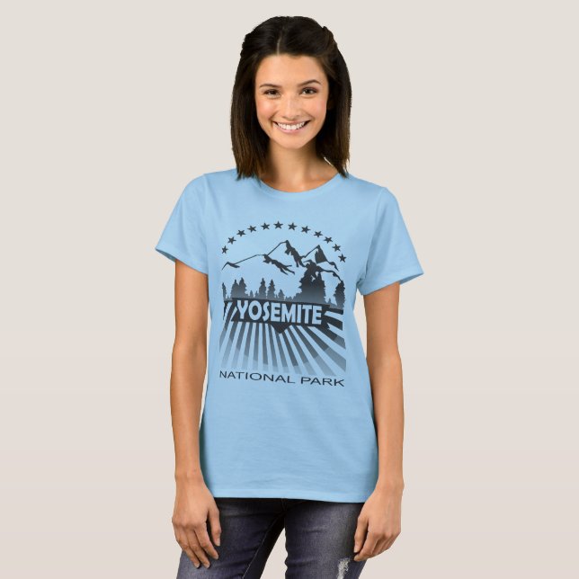yosemite national park T-Shirt (Front Full)