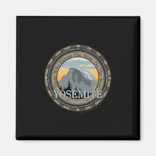 Yosemite National Park T Shirt Hiking Tee Wanderlu Magnet