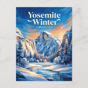 Yosemite National Park USA Postcard