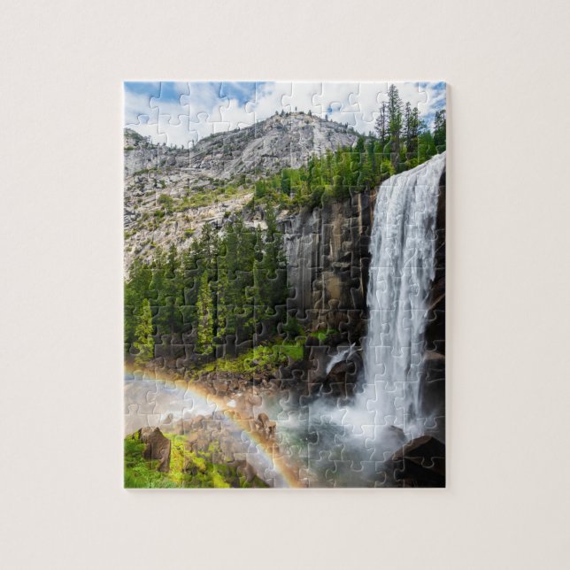 Yosemite National Park Vernal Falls Jigsaw Puzzle (Vertical)