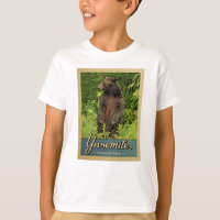 Yosemite National Park Vintage Bear