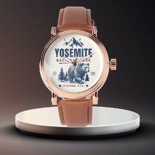 Yosemite National Park Vintage Mountains landscape Watch