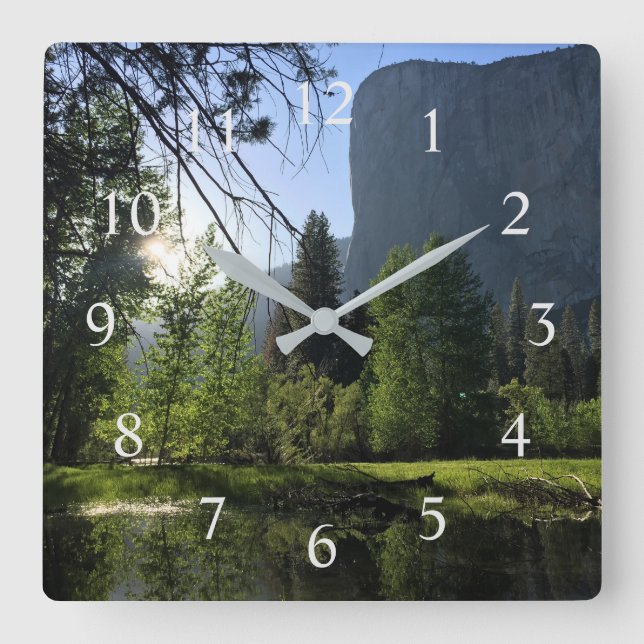 Yosemite National Park Wall Clock (Front)