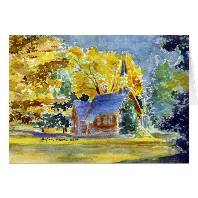 Yosemite National Park, Yosemite Chapel #3 (Front Horizontal)