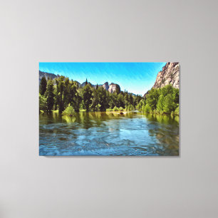 YOSEMITE OASIS Canvas Art