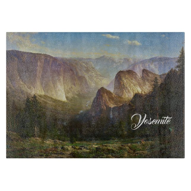 Yosemite Park Domes Falls Wilderness Cutting Board (Front)