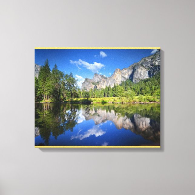 Yosemite Reflection Canvas Print (Front)