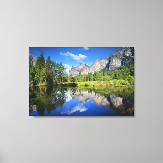 Yosemite Reflection Canvas Print (Front)