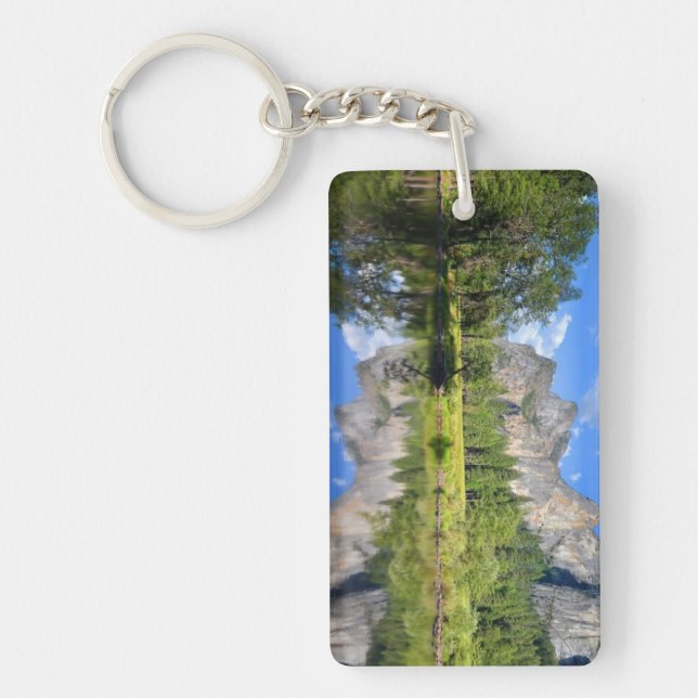 Yosemite Reflection Key Ring (Front)