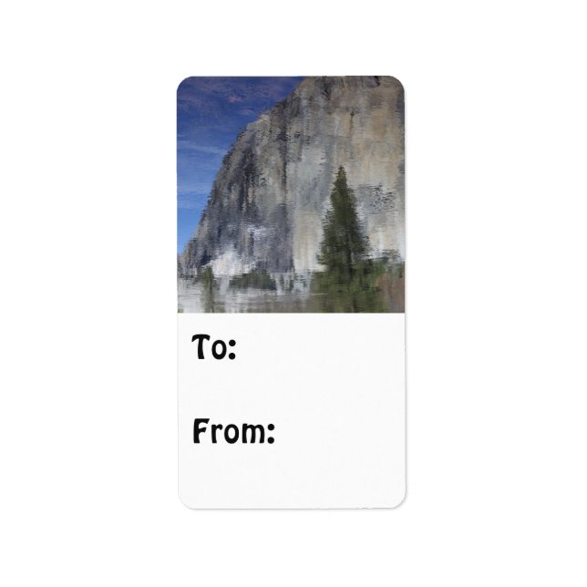 Yosemite Reflection Label (Front)