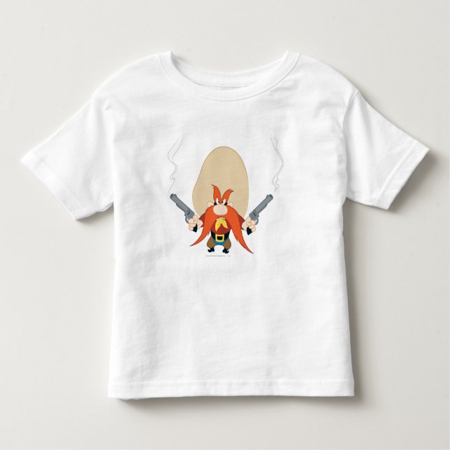 Yosemite Sam Back Off Toddler T-Shirt (Front)