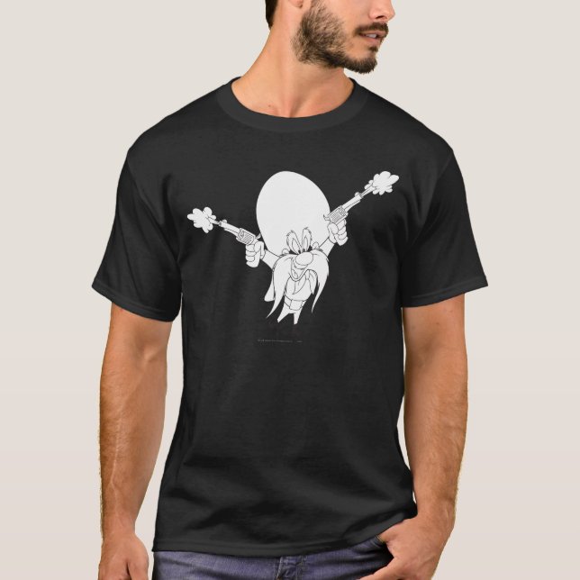 YOSEMITE SAM™ Guns Blazing T-Shirt (Front)