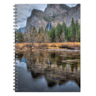 Yosemite Scenic Falls Spiral Notebook