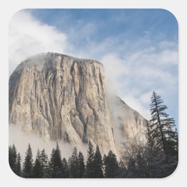Yosemite Square Sticker (Front)
