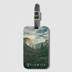 Yosemite Tunnel View Landscape Luggage Tag