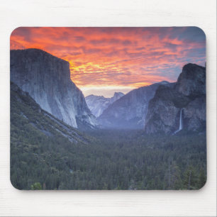 Yosemite Tunnel View Mouse Pad