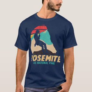 Yosemite US National Park California Rock Climber T-Shirt