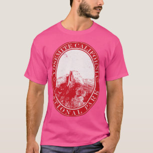 Yosemite US National Park Half Dome California Tra T-Shirt