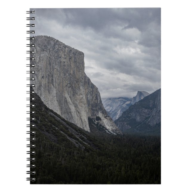 Yosemite Valley and El Capitan - Landscape Photo Notebook (Front)