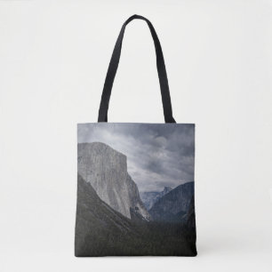 Yosemite Valley and El Capitan - Landscape Photo Tote Bag