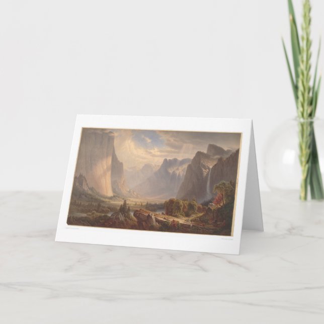 Yosemite Valley, California (0710A) Card (Front)