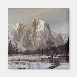 Yosemite Valley, California (Cathedral Rock) Magnet