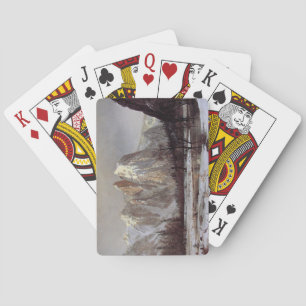 Yosemite Valley, California (Cathedral Rock) Playing Cards