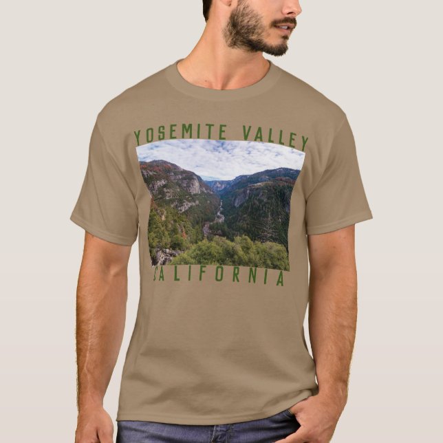 Yosemite Valley California, Yosemite Park  T-Shirt (Front)
