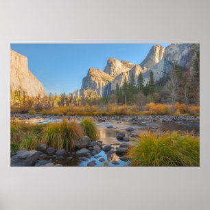 Yosemite Valley Evening Poster