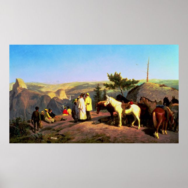 Yosemite Valley from Glacier Point 1874 Poster (Front)