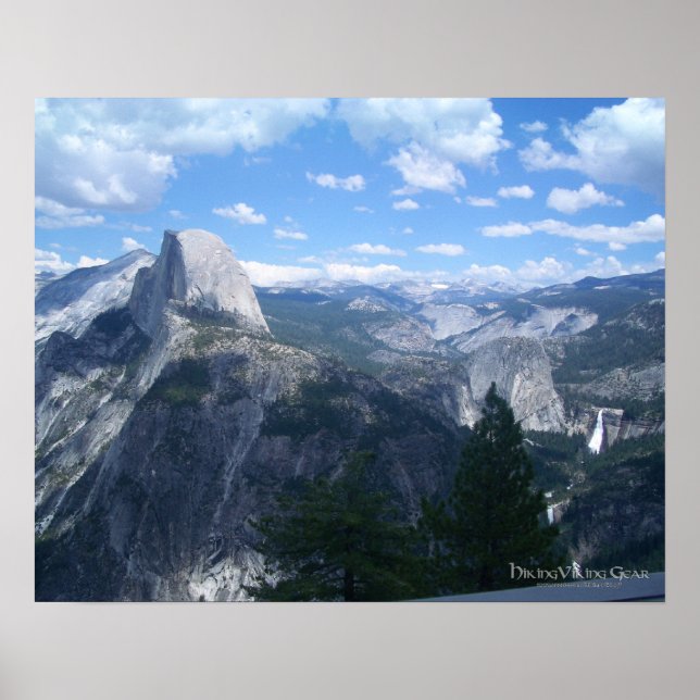 Yosemite Valley from Glacier Point Poster (Front)