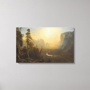 Yosemite Valley, Glacier Point Trail Canvas Print