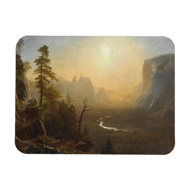 Yosemite Valley, Glacier Point Trail Magnet (Horizontal)