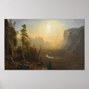 Yosemite Valley, Glacier Point Trail Poster