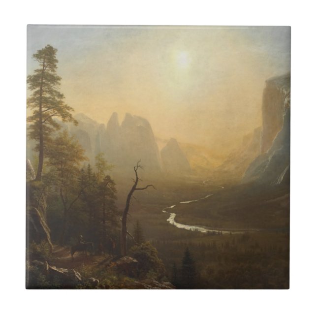 Yosemite Valley, Glacier Point Trail Tile (Front)