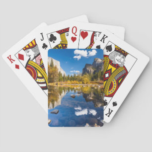 Yosemite Valley in Fall Playing Cards