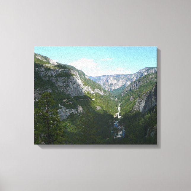 Yosemite Valley in Yosemite National Park Canvas Print (Front)