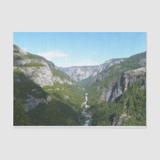 Yosemite Valley in Yosemite National Park Tissue Paper