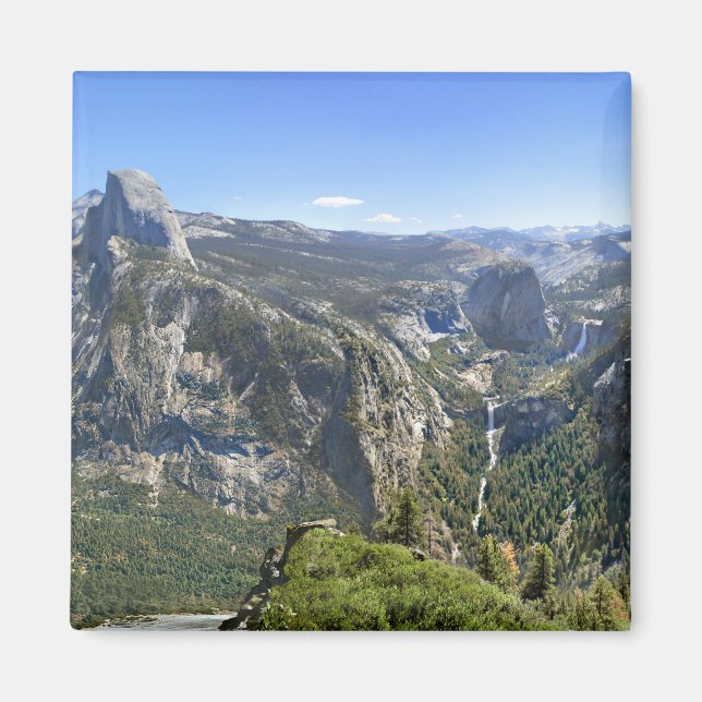 Yosemite Valley Panorama - Yosemite Magnet (Front)