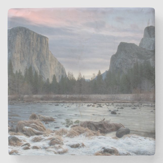 Yosemite Valley Stone Coaster (Front)