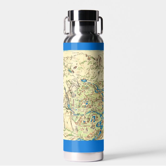 Yosemite Valley Water Bottle (Front)